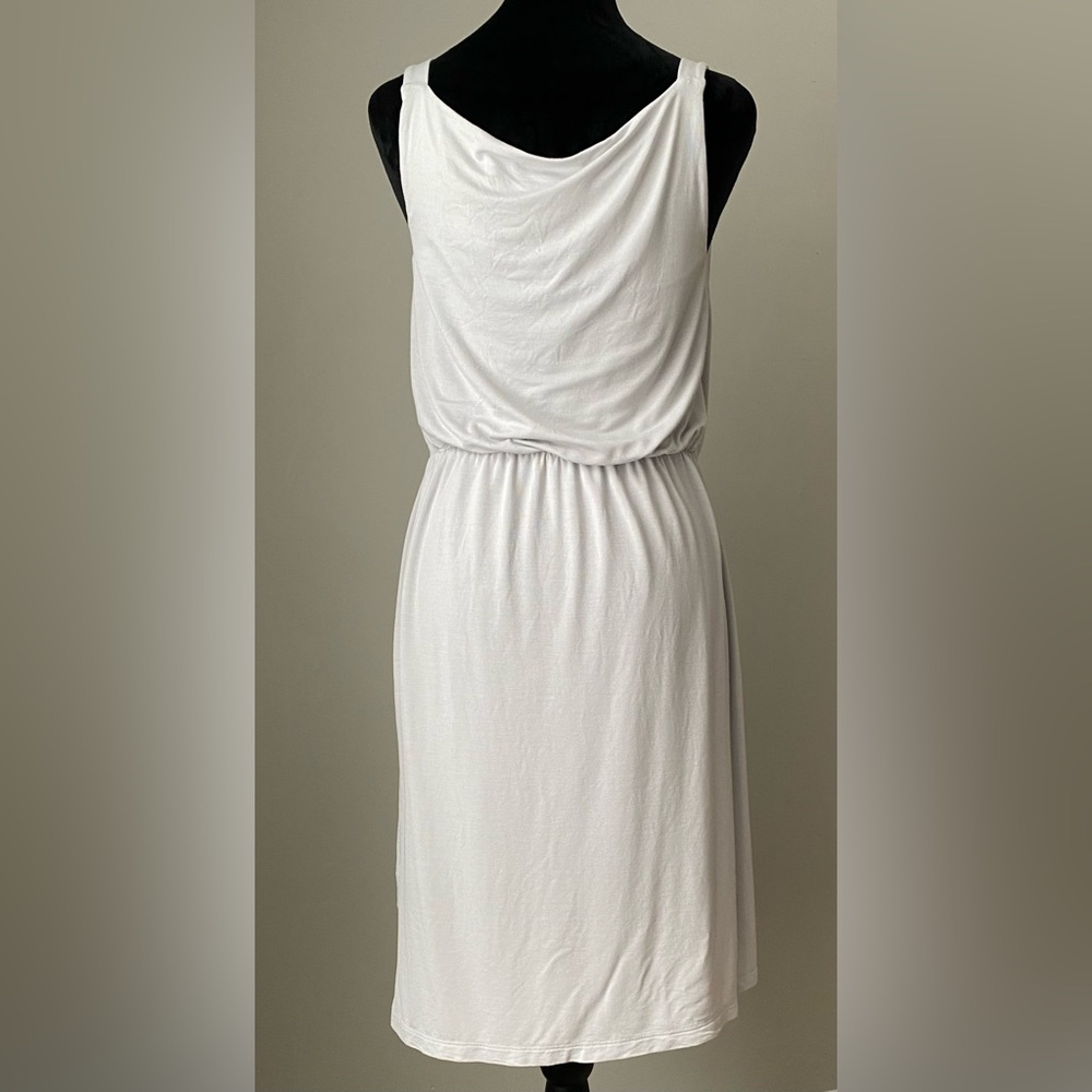 NWOT Kenar Stretch Sleeveless Drape Neck Dress